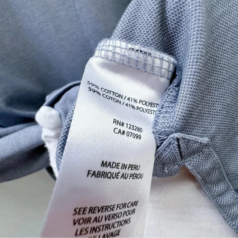 Travis Matthew || Golf Polo in Purple Oxford Knit Color Medium - Picture 6 of 8